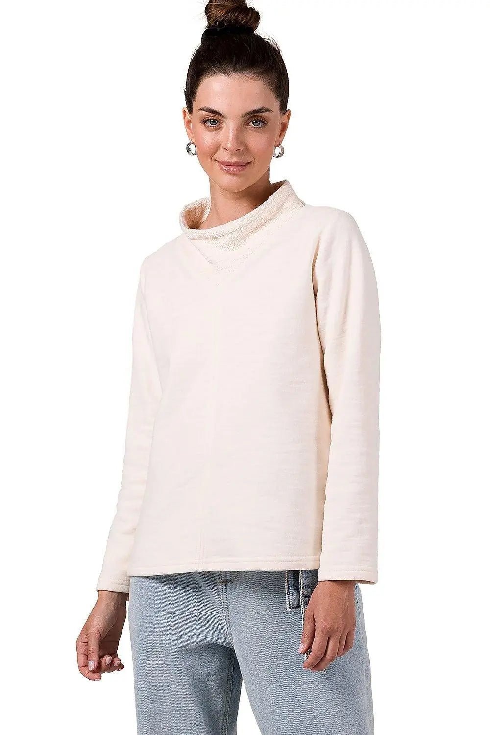 BeWear womens turtleneck sweatshirt - Honesty Sales