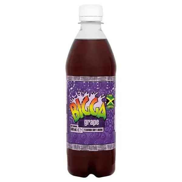 Bigga Grape Flavour Soft Drink 600ml (Case of 12) - Honesty Sales