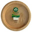 Bio Disposables 50 Round Kraft Plates 26cm - Honesty Sales