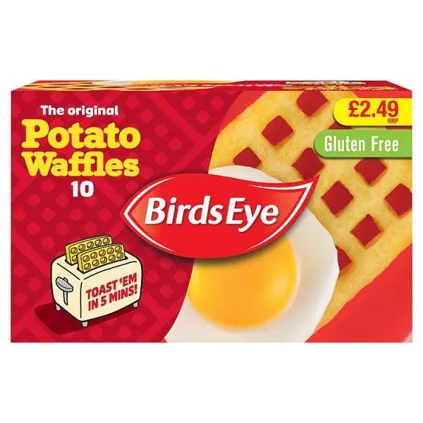 Birds Eye 10 The Original Potato Waffles 567g - Honesty Sales