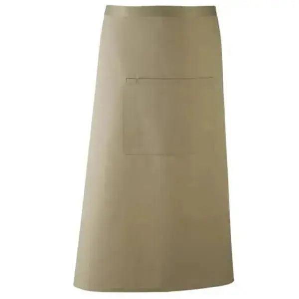 Bistro Apron Olive Green, Black, Dark Grey, Navy, Royal Blue, White - Honesty Sales