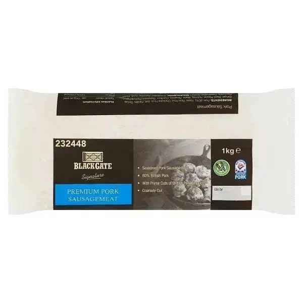 Blackgate Signature Premium Pork Sausagemeat 1kg - Honesty Sales