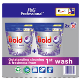 Bold Professional All-In-1 Pods Washing Liquid Laundry Detergent Capsules Lavender and Camomile, 100 - Honesty Sales