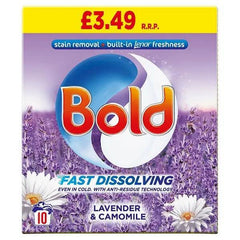Bold Washing Powder 600g, 10 Washes, Lavender & Camomile - Honesty Sales