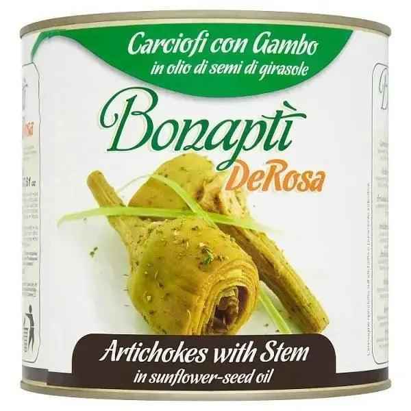 Bonapti Artichokes with Stems 2500g - Honesty Sales