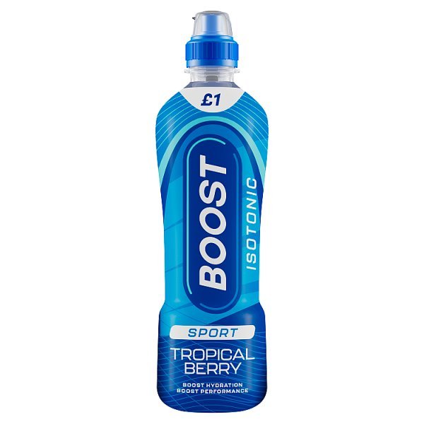 Boost Isotonic Sport Tropical Berry 500ml (12 x 500ml) - Honesty Sales