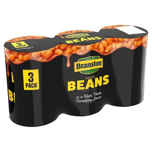 Branston Baked Beans 3 x 410g (Case of 8) - Honesty Sales