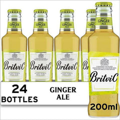 Britvic Spicy Ginger Ale Bottle 200ml (Case of 24) - Honesty Sales