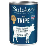Butcher's Tripe Wet Dog Food Tin 400g (Case of 12) - Honesty Sales
