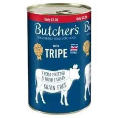 Butchers Tripe Dog Food Tin 1200g (Case of 12) - Honesty Sales