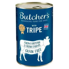 Butchers Tripe Wet Dog Food Tin 1200g (Case of 6) - Honesty Sales