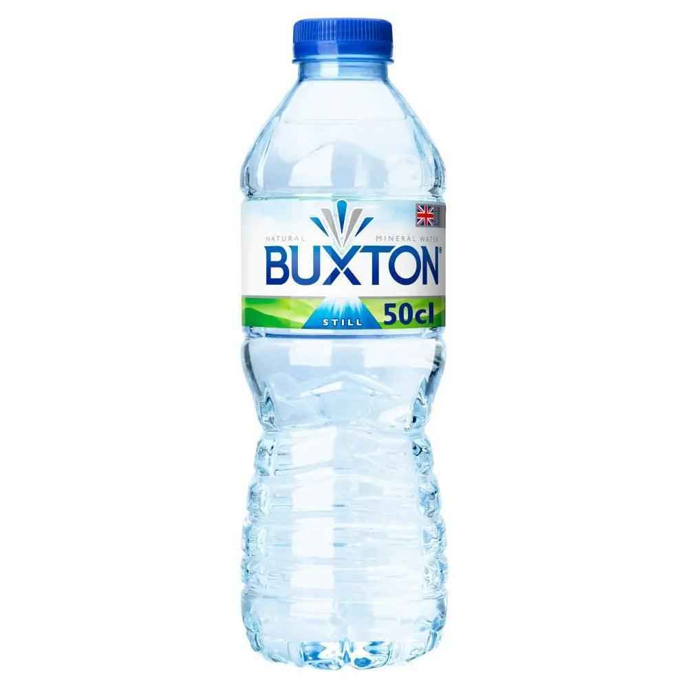 Buxton Still Natural Mineral Water 8 x 50cl - Honesty Sales