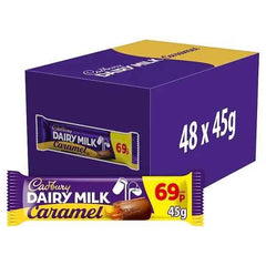 Cadbury Dairy Milk Caramel Chocolate Bar 45g (Case of 48) - Honesty Sales
