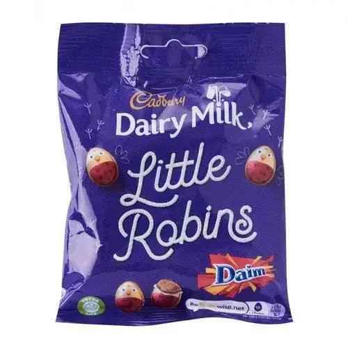 Cadbury Dairy Milk Little Robins Bag 77g (Case of 16) - Honesty Sales