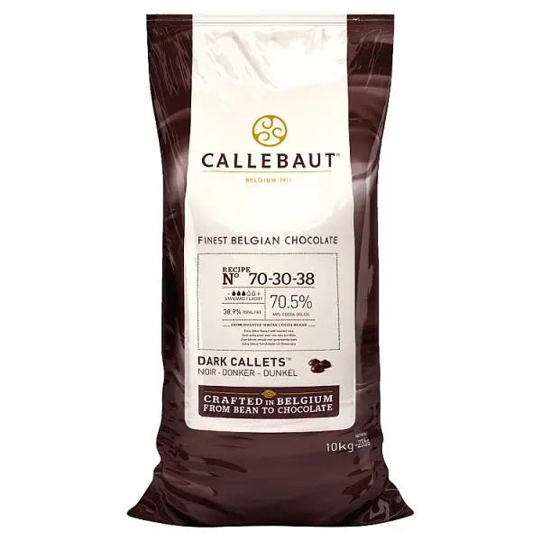 Callebaut Finest Belgian Chocolate Dark Callets 10kg - Honesty Sales