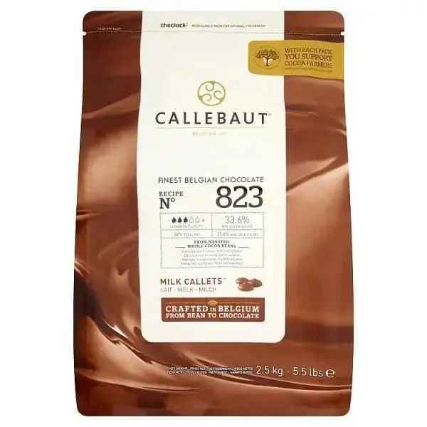 Callebaut Finest Belgian Chocolate Milk Callets 2.5kg - Honesty Sales