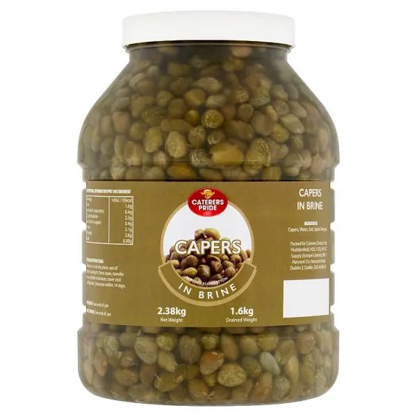 Caterers Pride Capers in Brine 1.6kg - Honesty Sales