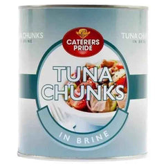 Caterers Pride Tuna Chunks in Brine 400g (Drained Weight 280g) - Honesty Sales