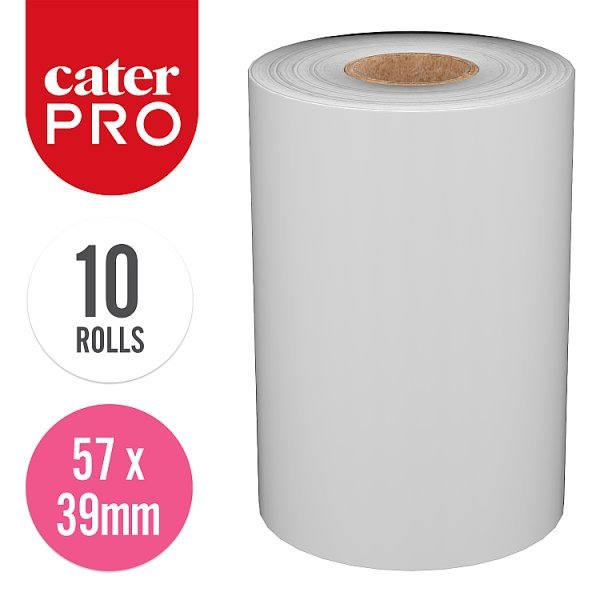 CaterPro 10 Large Paper Thermal Chip & Pin Rolls - Honesty Sales