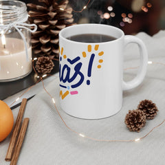 Ceramic Coffee Cups, Gracias 11oz, 15oz - Honesty Sales