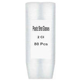 Chef's Larder 80 Clear Plastic Shot Glasses 2cl - Honesty Sales