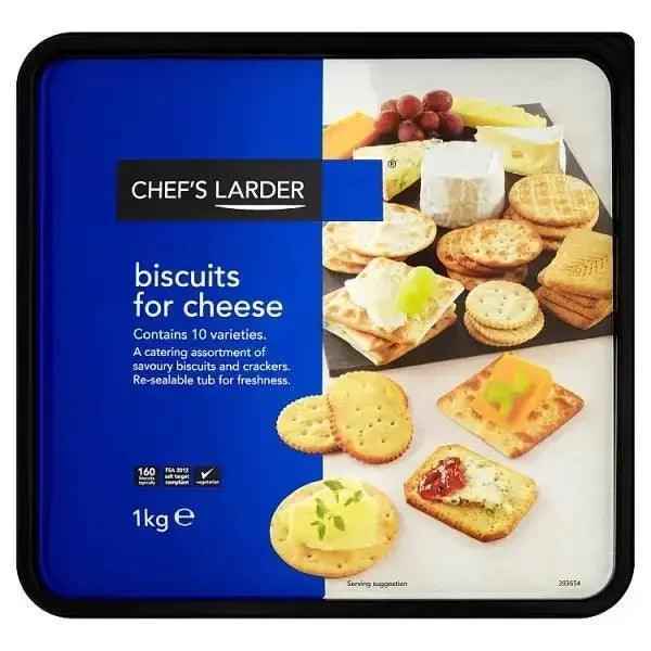 Chef's Larder Biscuits for Cheese 1kg - Honesty Sales