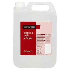 Chef's Larder Distilled Malt Vinegar 5 Litres - Honesty Sales