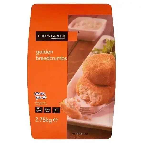 Chef's Larder Golden Breadcrumbs 2.75kg - Honesty Sales