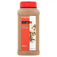 Chef's Larder Ground Coriander 380g - Honesty Sales