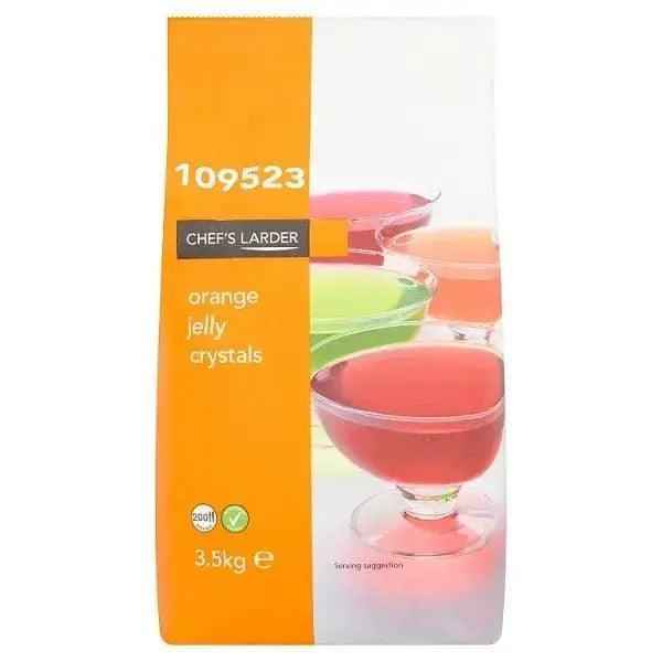 Chef's Larder Orange Jelly Crystals 3.5kg - Honesty Sales