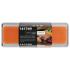 Chef's Larder Premium Luxury Chicken Liver Pâté Laced with Scotch Whisky 1.05kg - Honesty Sales