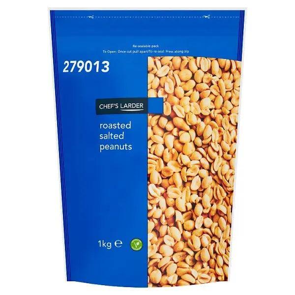 Chef's Larder Roasted Salted Peanuts 1kg - Honesty Sales