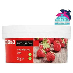 Chef's Larder Strawberry Jam 2kg - Honesty Sales