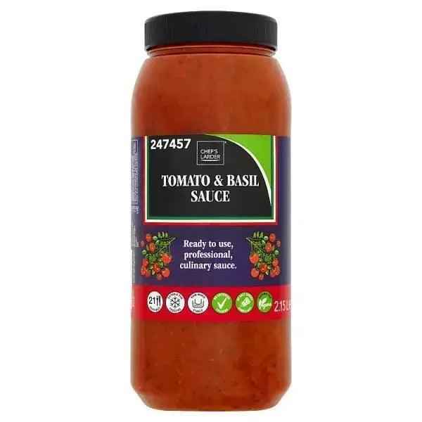 Chef's Larder Tomato & Basil Sauce 2.15L - Honesty Sales