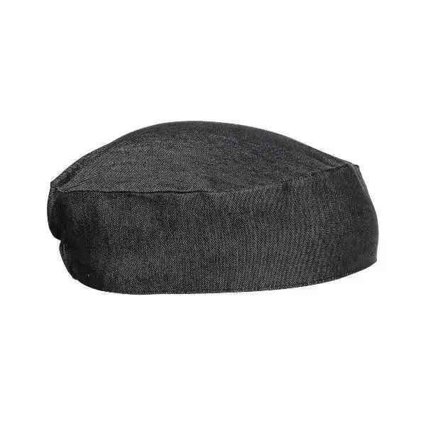 Chef Skull Cap Black Denim, Grey Denim and Black-White Check(Pack of 2) - Honesty Sales
