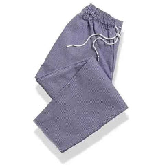 Chef Trousers Gingham Blue-White and Black-White - Honesty Sales