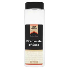 Chef William Bicarbonate of Soda 1kg - Honesty Sales
