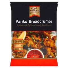 Chef William Foodservice Panko Breadcrumbs 1kg - Honesty Sales