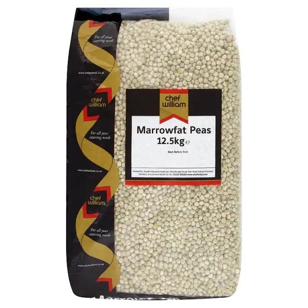 Chef William Marrowfat Peas 12.5kg - Honesty Sales