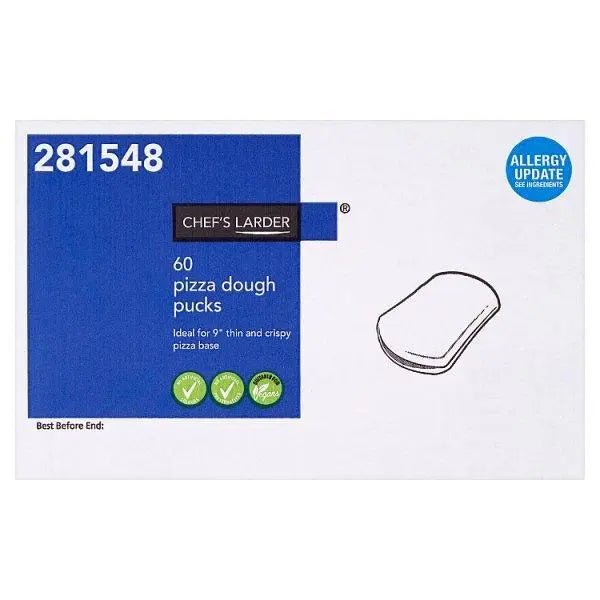 Chefs Larder 60 Pizza Dough Pucks - Honesty Sales