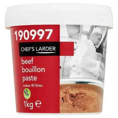 Chefs Larder Beef Bouillon Paste 1kg - Honesty Sales