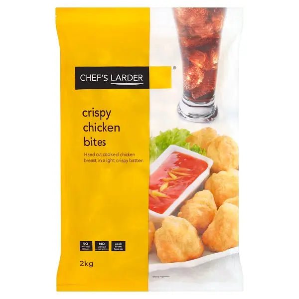 Chef's Larder Crispy Chicken Bites 2kg - Honesty Sales