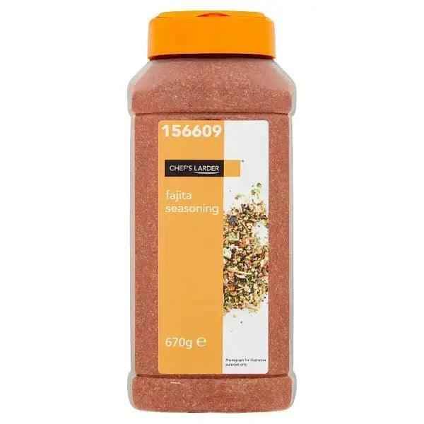 Chefs Larder Fajita Seasoning 670g - Honesty Sales