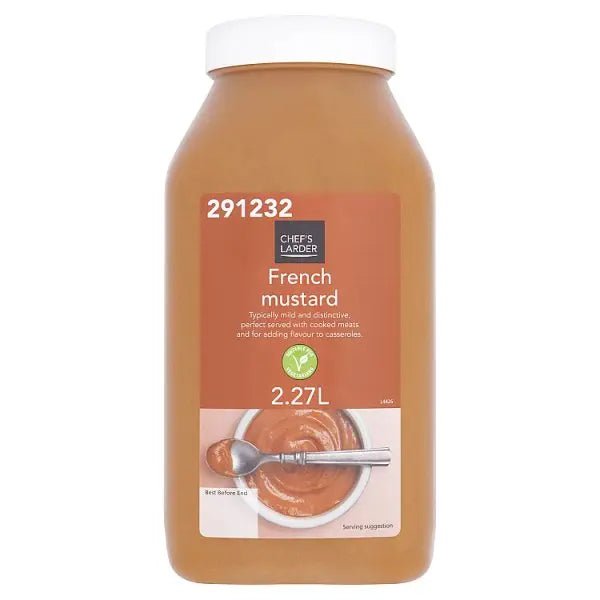 Chef's Larder French Mustard 2.27L - Honesty Sales