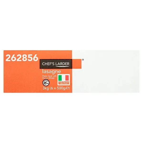 Chef's Larder Lasagne 6 x 500g (3kg) - Honesty Sales