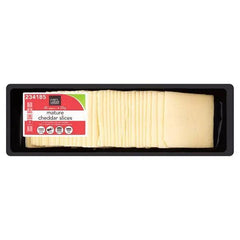 Chefs Larder Mature Cheddar Slices 1kg - Honesty Sales