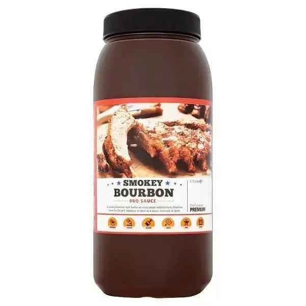 Chef's Larder Premium Smokey Bourbon BBQ Sauce 2.15 Litres - Honesty Sales