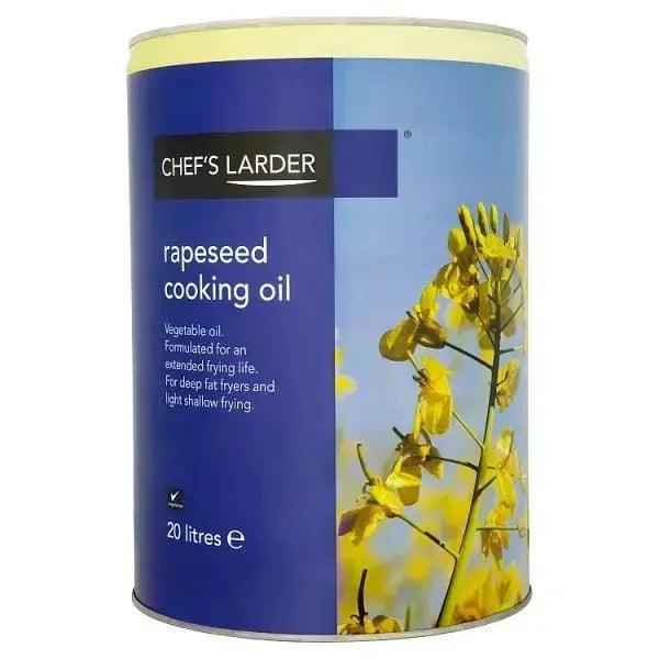Chef's Larder Rapeseed Cooking Oil 20 Litres - Honesty Sales