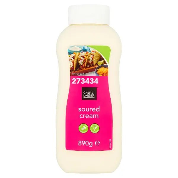 Chef's Larder Soured Cream 890g - Honesty Sales