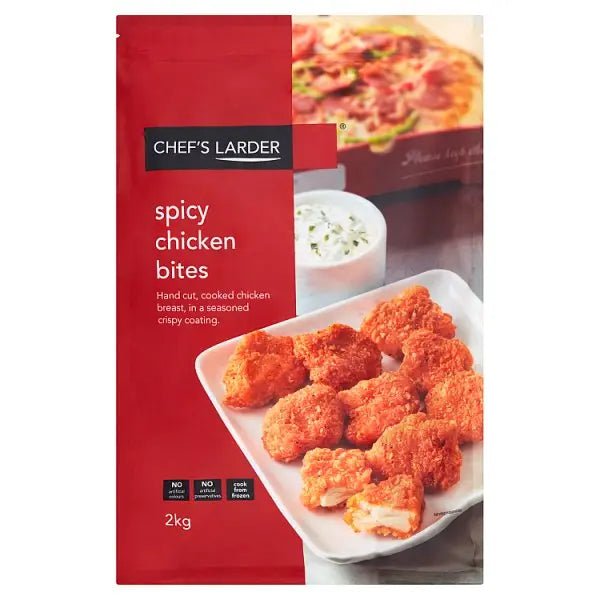 Chef's Larder Spicy Chicken Bites 2kg - Honesty Sales